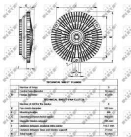 WILMINK GROUP wg1720938 -  Сцепление, вентилятор радиатора